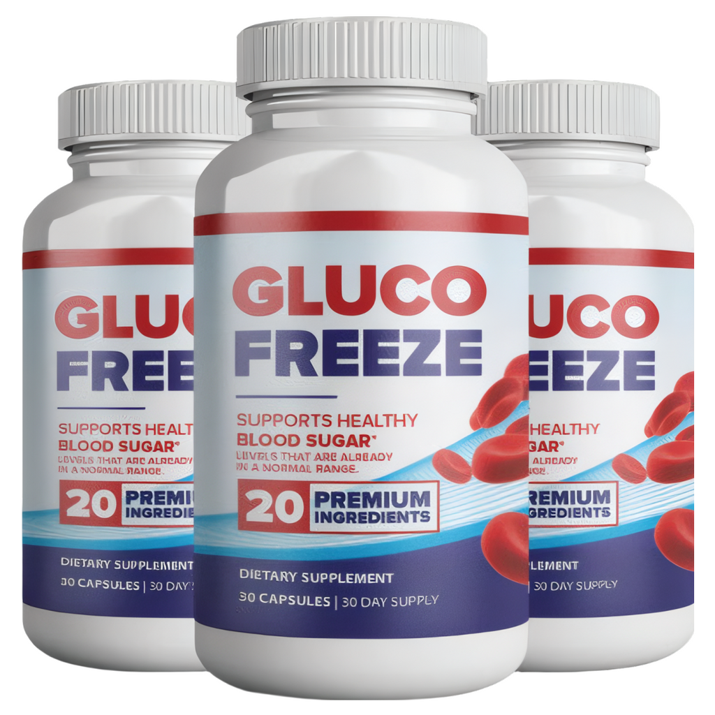 Glucoze - 3 Bottles - 60 Day Supply