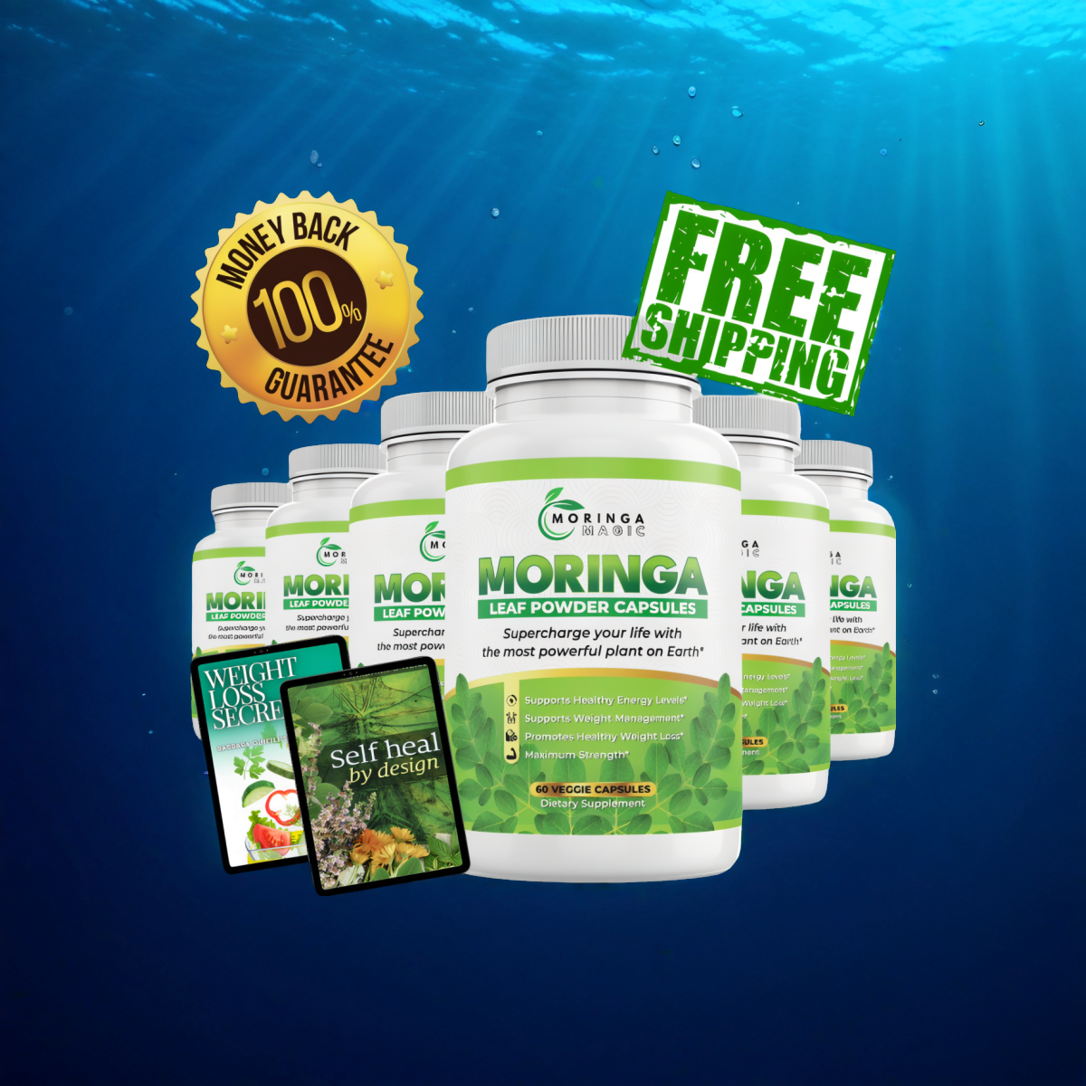Moringa Magic - (6 bottles) Special Limited Time Discount