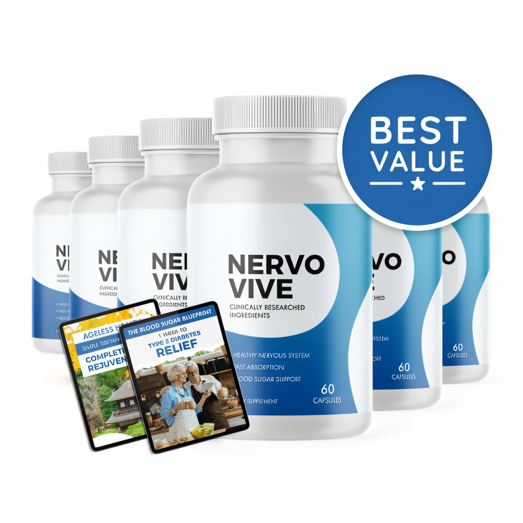 Nervovive - 6 Bottles + 2  Ebooks